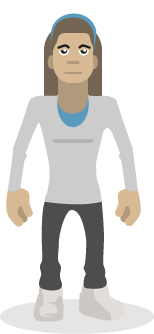 Woman with the goal of gaining weight